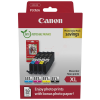  Original Canon CLI-551 XL 6443 B 008 Tintenpatrone MultiPack High-Capacity CLI Bk,C,M,Y + Fotopapier PP-201 50 Blatt 